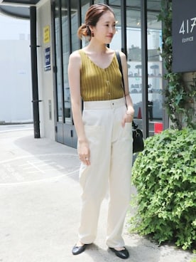 Sallyさん（レディース・162cm）の夏コーディネート