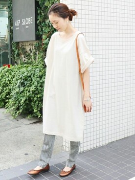 Sallyさん（レディース・162cm）の夏コーディネート