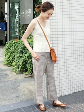 Sallyさん（レディース・162cm）の夏コーディネート