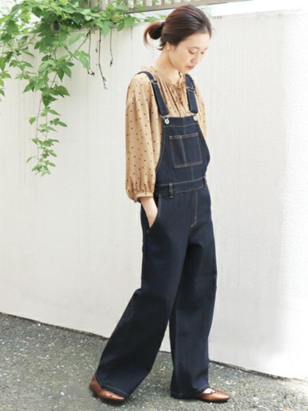 SLOBE IENA ドットスキッパーリボンブラウス SLOBE IENA - スローブイエナ ドットスキッパーリボンブラウス SLOBE