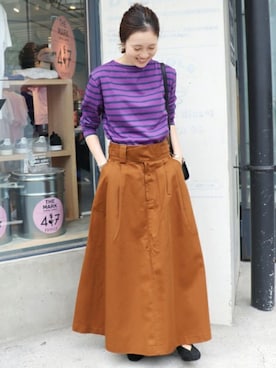 Sallyさん(レディース・162cm)の秋コーディネート