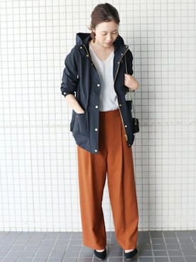 Sallyさん（レディース・162cm）の秋コーディネート