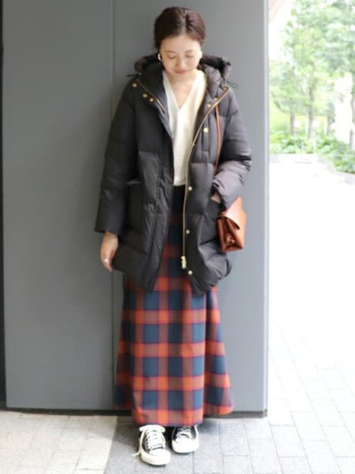 セール】フードロングダウンコート◇（ダウンジャケット/コート