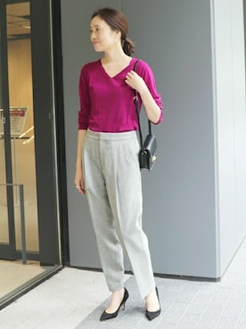 Sallyさん（レディース・162cm）の秋コーディネート