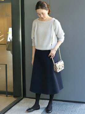 Sallyさん（レディース・162cm）の冬コーディネート