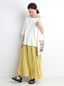 「JOURNAL STANDARD（ジャーナルスタンダード）のアイテム（バッグ）」を使った、Sallyさん（レディース・162cm）の夏コーディネート