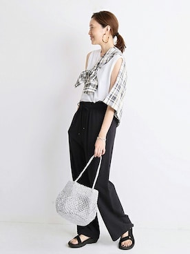 Sallyさん（レディース・162cm）の夏コーディネート