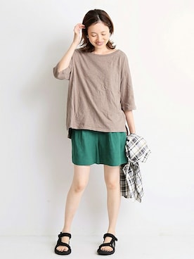 Sallyさん（レディース・162cm）の夏コーディネート