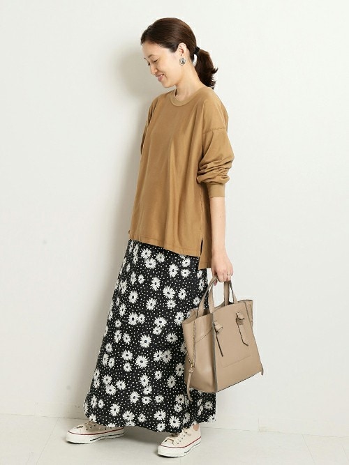 SLOBE IENA�{��Sally����̃X�J�[�g�u�}�[�K���b�g�v�����g�}�[���C�h�X�J�[�g���iSLOBE IENA�b�X���[�u�C�G�i�j�v���g�����R�[�f�B�l�[�g