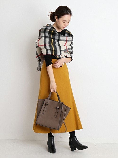 SLOBE IENA�{��Sally����̃X�J�[�g�u�X�g���b�`�E�[�� �}�[���C�h�X�J�[�g���iSLOBE IENA�b�X���[�u�C�G�i�j�v���g�����R�[�f�B�l�[�g