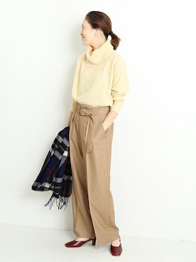 「tweedmill」｜Sallyさん（レディース・162cm）の秋コーディネート
