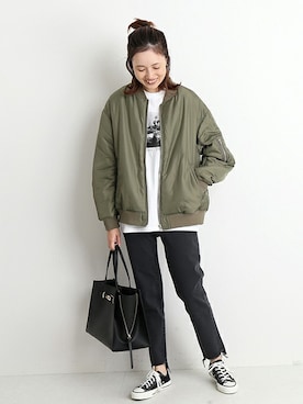 Sallyさん（レディース・162cm）の秋コーディネート