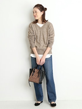 Sallyさん（レディース・162cm）の冬コーディネート