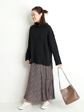 Sallyさん（レディース・162cm）の冬コーディネート