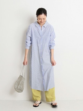 「SLOBE IENA（スローブイエナ）のアイテム（ハンドバッグ）」を使った、Sallyさん（レディース・162cm）の冬コーディネート