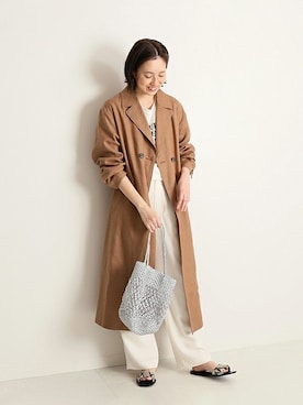 Sallyさん（レディース・162cm）の春コーディネート