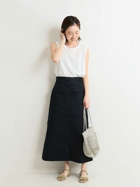 Sallyさん（レディース・162cm）の春コーディネート