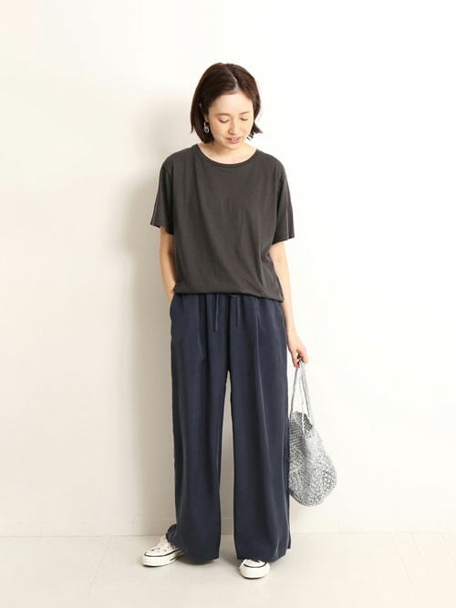 haki様　SLOBE IENA SLOBE IENA｜チノタックワイドパンツ | Rakuten Fashion(楽天