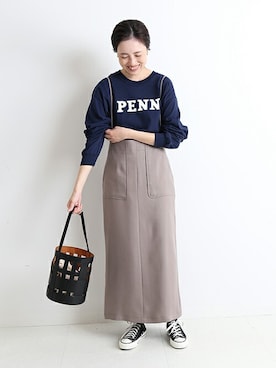 Sallyさん（レディース・162cm）の秋コーディネート