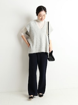 Sallyさん（レディース・162cm）の冬コーディネート