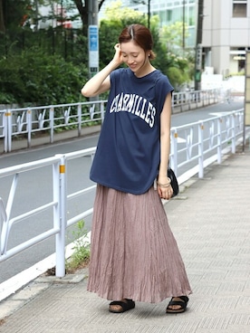 Sallyさん（レディース・162cm）の夏コーディネート