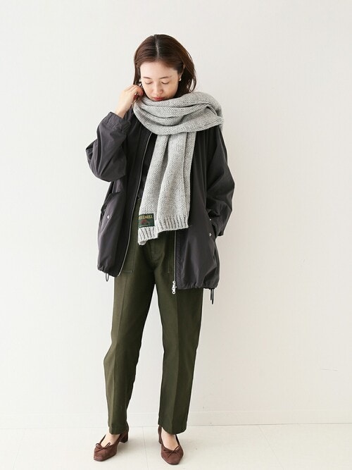 SLOBE IENA（スローブイエナ）の「3WAYノーカラーギャザーブルゾン