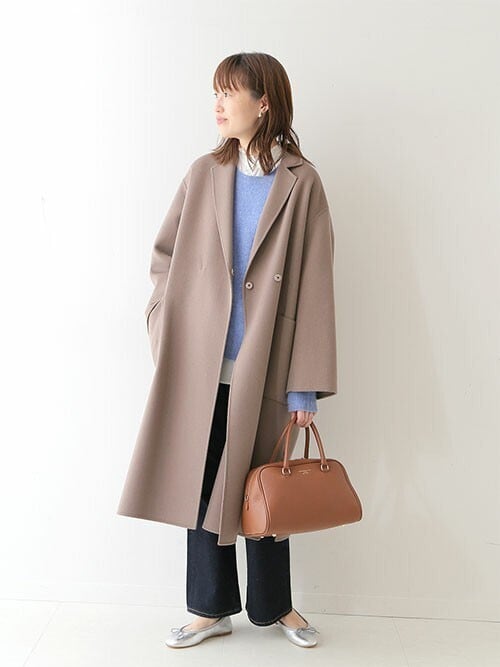 SLOBE IENA HAMILTONダブルフェイスウールチェスターコート HAMILTONダブルフェイスウールチェスターコート | スローブ