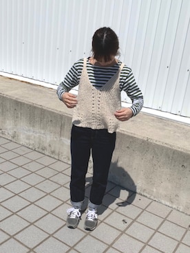 ゆっこさん（レディース・152cm）の春コーディネート