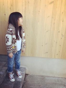 shioooneさん（キッズ・110cm）の秋コーディネート