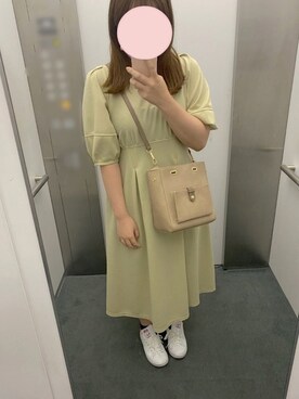 ukaさん（レディース・160cm）の春コーディネート