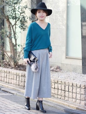 Mizuki＊さん（レディース・160cm）の冬コーディネート