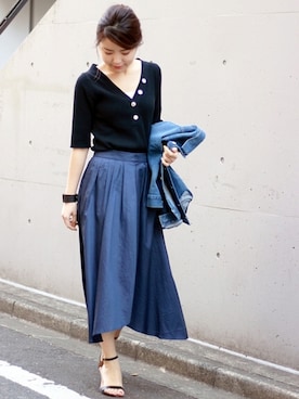 Mizuki＊さん（レディース・160cm）の春コーディネート