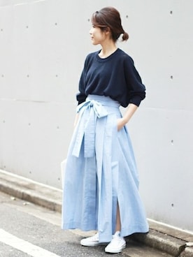 Mizuki*さん(レディース・160cm)の夏コーディネート