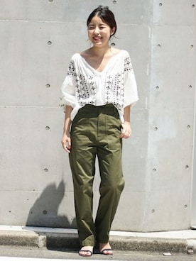 Mizuki＊さん（レディース・160cm）の夏コーディネート