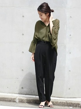 Mizuki*さん(レディース・160cm)の夏コーディネート