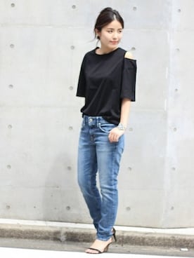 Mizuki＊さん（レディース・160cm）の夏コーディネート