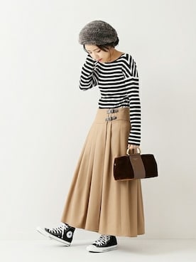 「O'NEIL of DUBLIN（オニールオブダブリン）のアイテム」を使った、Mizuki＊さん（レディース・160cm）の秋コーディネート