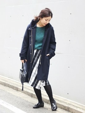 「O'NEIL of DUBLIN（オニールオブダブリン）のアイテム」を使った、Mizuki＊さん（レディース・160cm）の秋コーディネート
