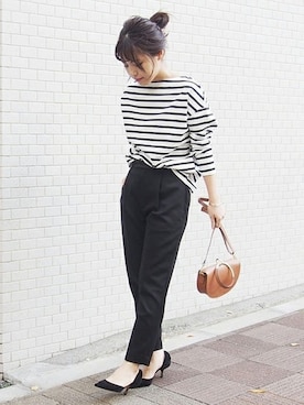 「Spick & Span（スピックアンドスパン）のアイテム（バッグ）」を使った、Mizuki＊さん（レディース・160cm）の冬コーディネート