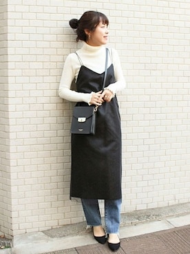 「RED CARD TOKYO（レッドカード）のアイテム」を使った、Mizuki＊さん（レディース・160cm）の冬コーディネート