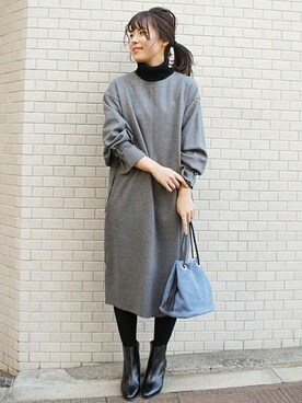 Mizuki＊さん（レディース・160cm）の冬コーディネート