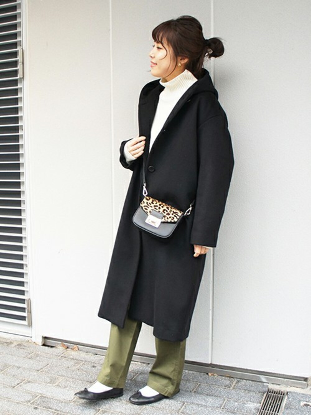 Spick&Span スピックアンドスパン ポンチローマフーディコート Spick and Span ポンチローマフーディーコート