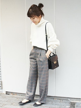 Mizuki＊さん（レディース・160cm）の冬コーディネート