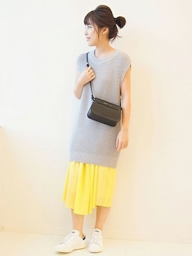 「Spick & Span（スピックアンドスパン）のアイテム（スニーカー）」を使った、Mizuki＊さん（レディース・160cm）の冬コーディネート