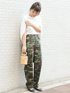 「FRAMeWORK（フレームワーク）のアイテム（トップス）」を使った、Mizuki＊さん（レディース・160cm）の冬コーディネート