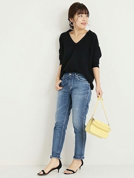 「Spick & Span（スピックアンドスパン）のアイテム（サンダル）」を使った、Mizuki＊さん（レディース・160cm）の冬コーディネート