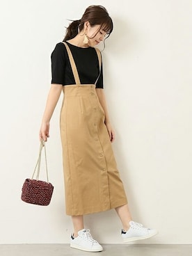 「Spick & Span（スピックアンドスパン）のアイテム（スニーカー）」を使った、Mizuki＊さん（レディース・160cm）の春コーディネート
