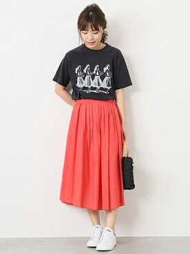 「stan smith」｜Mizuki＊さん（レディース・160cm）の春コーディネート