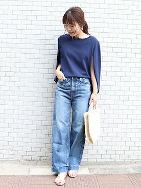 「Spick & Span（スピックアンドスパン）のアイテム（バッグ）」を使った、Mizuki＊さん（レディース・160cm）の春コーディネート