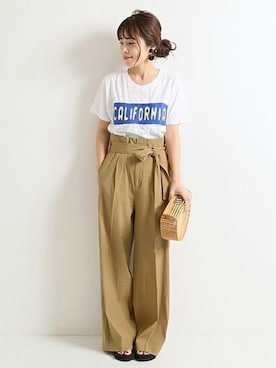 Mizuki＊さん（レディース・160cm）の春コーディネート